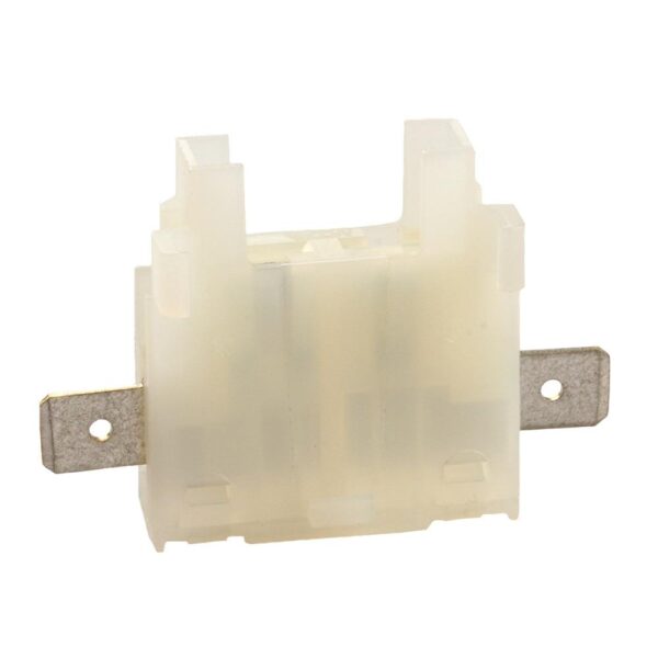 Fuseholder for UniVal "IN LINE", mountabe side by side, with flat-pin terminals