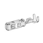 Flachsteckhülse, HP6 280, 0,5-1mm², vergoldet