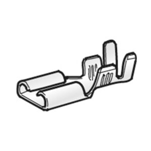 Flachsteckhülse FASTON, 0,5-1mm²