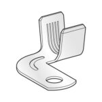 Ring Terminal, crimp-contact, M8, 50-70mm², angled 90°