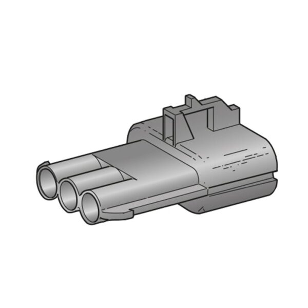 Seal 2,8mm, male holder, 3-polig