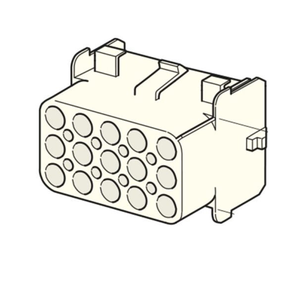 MATE-N-LOK Connector, 15way