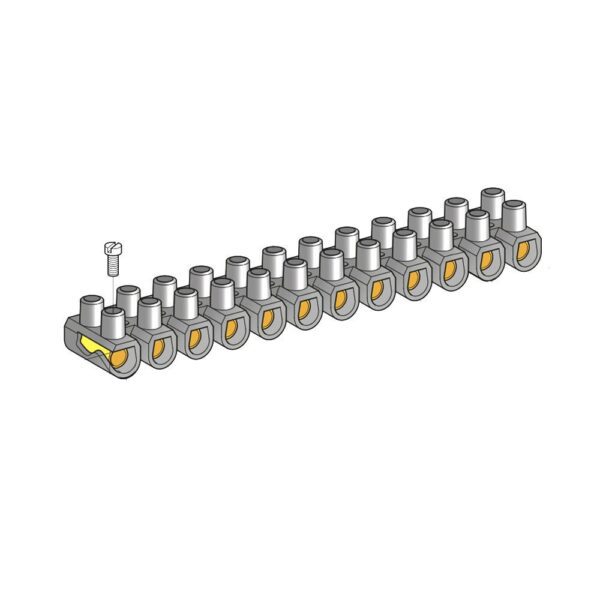 Lüsterklemme, 12-polig, bis 16mm²
