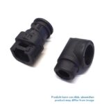Wellrohranschluss für DELPHI METRI-PACK, 90°, NW 7,5, 3-polig, CI08-90-MP3