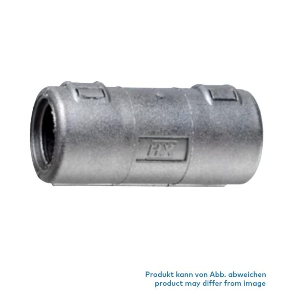 Wellrohranschluss für Millflex ABS, gerade, NW 8,5, 2-polig CI10-MF2
