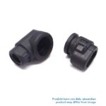 Wellrohranschluss für BOSCH Stecker, 90°, NW 10, 3-polig, CI12-90-BC3