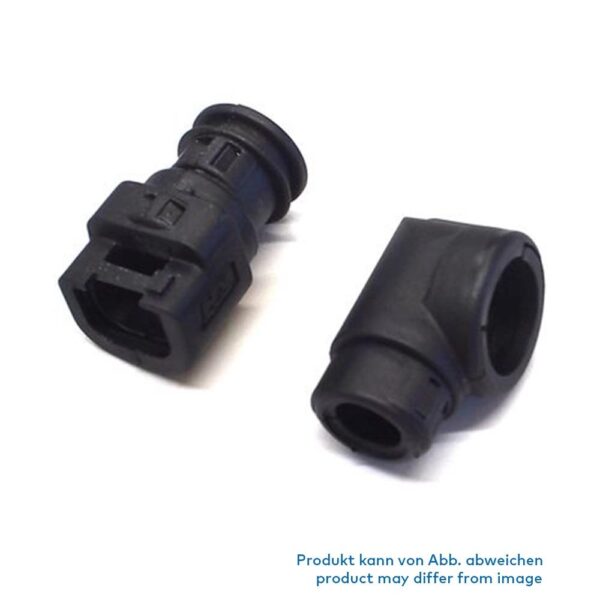Wellrohranschluss für DELPHI METRI-PACK, 90°, NW 10, 3-polig, CI12-90-MP3