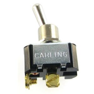 (on)-none-off Toggle Switch, single pole, sealed