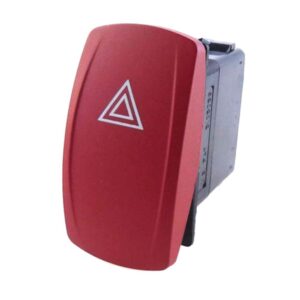 Warnblinkschalter, 12V, Contura V, LED 1 rot, Symbol, "Warndreieck"