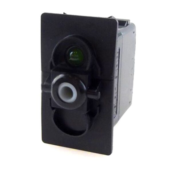on>off<on Taster, 12V/20A, für Contura II, III, IV, V, LED 1 grün hell
