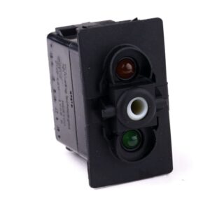 on>on Doppeltaster, 12V/20A, für Contura II,III,IV,V, LED 1 gelb, LED 2 grün hell