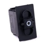 on>off<on Doppeltaster, 24V/15A, für Contura II,III,IV,V, ohne Lampe/LED