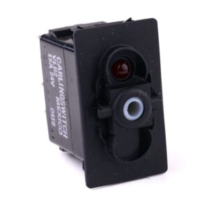 on>off<on Doppeltaster, 24V/15A, für Contura II,III,IV,V, LED 1 rot