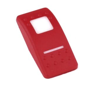 Wippe Contura II, red, quadratische und schmale Linse weiß, ohne Symbol