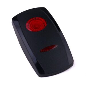 Wippe Contura V, ovale und schmale Linse rot, ohne Symbol