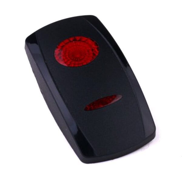 Wippe Contura V, ovale und schmale Linse rot, ohne Symbol