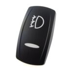actuator Contura V black, symbol “fog lamp”, bar lens, laser etched
