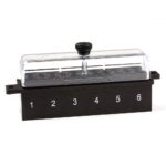 Fusebox for UniVal, 6-pole, with cover and cover screw