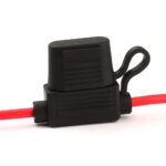 Sicherungshalter für UniVal, Anschlussleitung 4mm², wassergeschützt