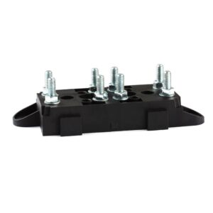 Fuse Holder for MidiVal 30mm, 4-way, mountable side by side, with brackets