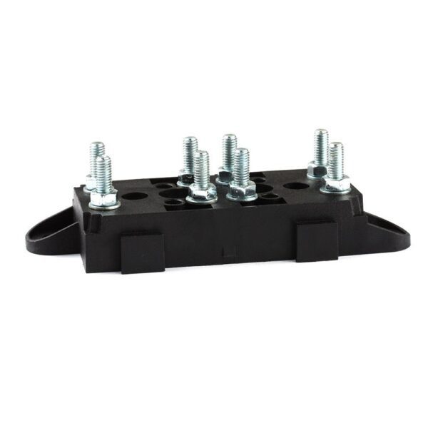 Fuse Holder for MidiVal 30mm, 4-way, mountable side by side, with brackets