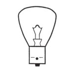 Globe Bulb 24V, 45W, BA15s