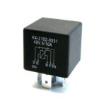 Mini-Relais 48V, 5/10A, Wechsler