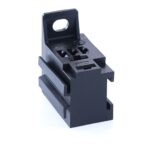 Mikro-Relais-Sockel mit Lasche, 2x 6,3mm + 3x 4,8mm