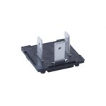 Relais-Grundplatte 3-polig, 3×6,3mm, mit Bedruckung