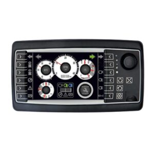 OPUS A6s 2nd Generation Full, PClient,  7" TFT 800x480 Pixel Touch, 2x CAN ISO 11898, 3x Video In, 12x Softkey, 3x Hardkey, 1x Encoder