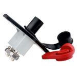 Battery Disconnect Switch, 250A/24V, (2500A/5sec), flange elongate, shaft- Ø22mm, hole distance 100mm, Switchable on load, IP66