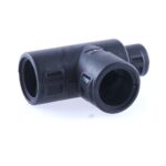 Hinged Conduit Joiner T-shape, NW 13-13-7.5, black