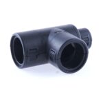 Hinged Conduit Joiner T-shape, NW 17-17-10, black