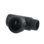 Hinged Conduit Joiner T-shape, NW 13-17-10, black