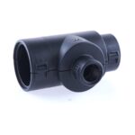 Hinged Conduit Joiner T-shape, NW 23-10-17, black