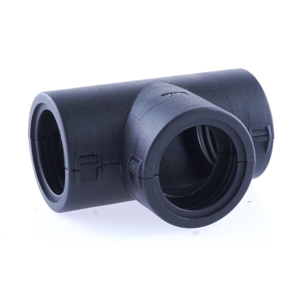 Hinged Conduit Joiner T-shape, NW 26-26-26, black